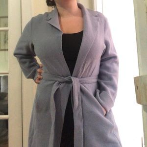 Vintage Light Blue Sweater Jacket